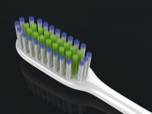 toothbrush with toothpaste Modelo 3D