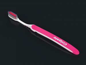 toothbrush with toothpaste Modelo 3D
