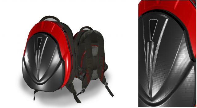 backpack Modèle 3D .c4d .max .obj .3ds .fbx .stl .blend 