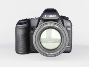 canon eos 5d mark ii 3D Model
