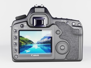 canon eos 5d mark ii 3Dモデル