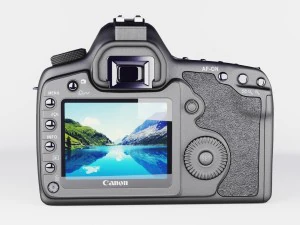 canon eos 5d mark ii 3D Model