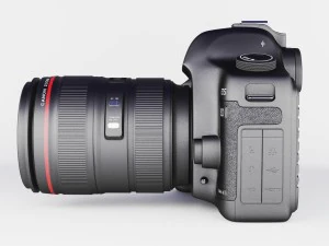 canon eos 5d mark ii 3D Model