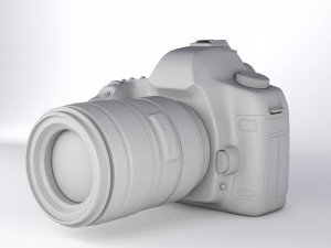 canon eos 5d mark ii 3Dモデル