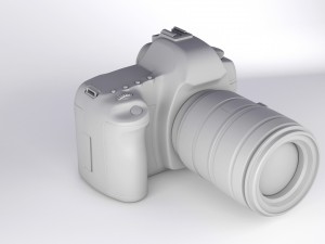 canon eos 5d mark ii 3Dモデル