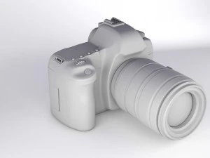 canon eos 5d mark ii 3D Model