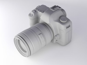 canon eos 5d mark ii 3Dモデル
