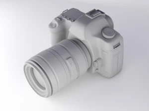 canon eos 5d mark ii 3D Model