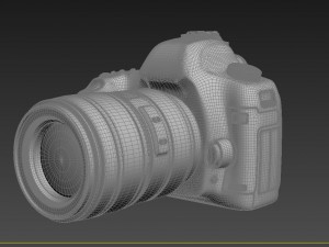 canon eos 5d mark ii 3Dモデル
