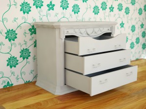 chest of drawer 3D Model