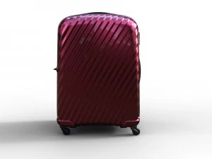 trolley suitcase bag 03 3D Model