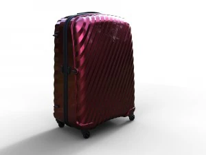 trolley suitcase bag 03 3D Model