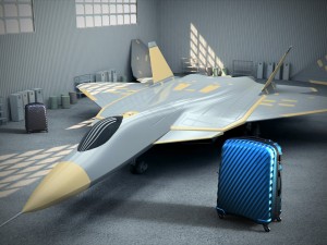 trolley suitcase bag 03 Modelo 3D