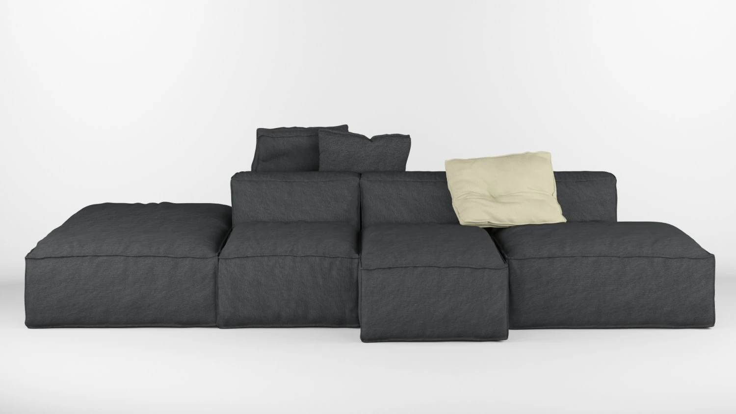 bonaldo peanut b 01 pillows 3D Model .c4d .max .obj .3ds .fbx .stl .blend 