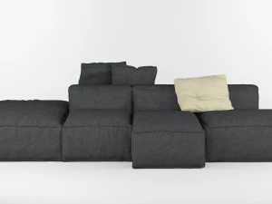 bonaldo ピーナッツ b 01 枕 3Dモデル