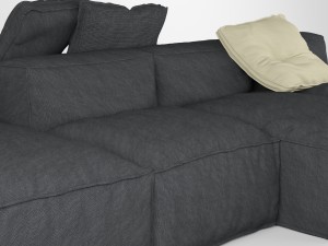 bonaldo peanut b 01 pillows Model 3D