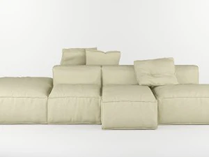 bonaldo peanut b 01 pillows 3D Model