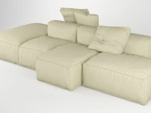 bonaldo peanut b 01 pillows 3D Model