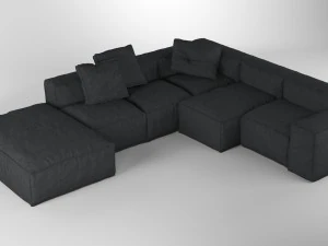 bonaldo peanut b 02 pillows 3D Model