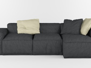bonaldo peanut b 03 pillows 3D मॉडल