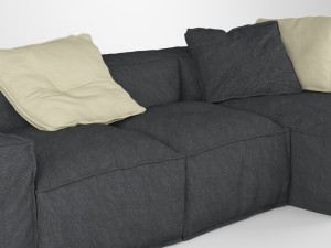 bonaldo peanut b 03 pillows Modèle 3D