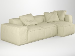 bonaldo peanut b 03 pillows Modèle 3D