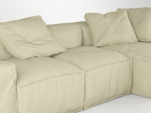 bonaldo peanut b 03 pillows Modèle 3D