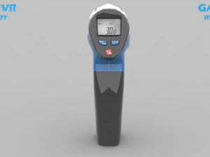 infrared thermometer 01 3D Model