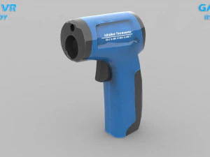 infrared thermometer 01 3D Model