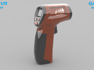 infrared thermometer 01 3D Модель