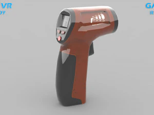 infrared thermometer 01 3D Model