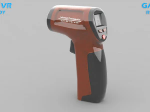 infrared thermometer 01 3D Model