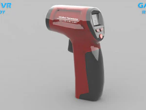 infrared thermometer 01 3D Model