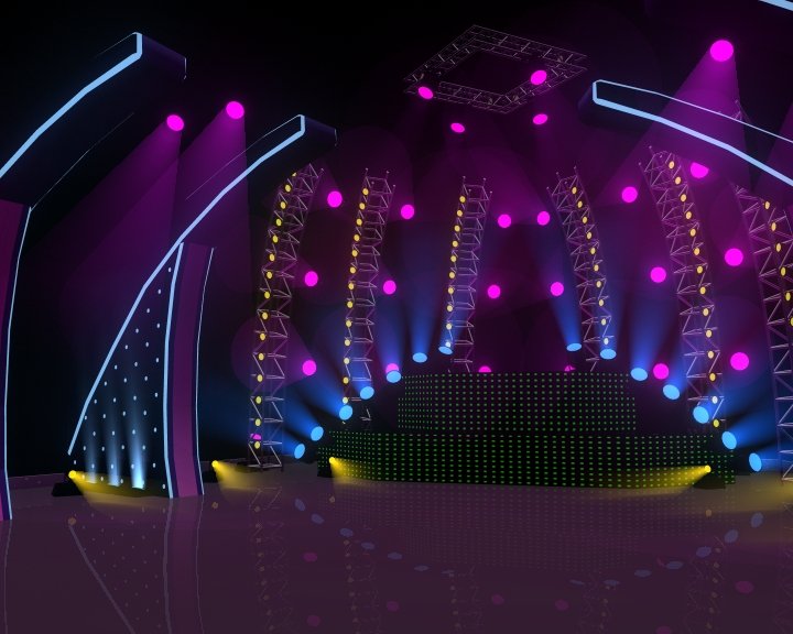 1.4 stage. Модель Concert Stage. 3d модель Concert Stage. Модель Concert Stage экран светодиодный. 3д сцена.