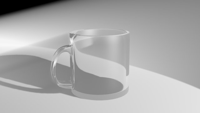 glass cup Model 3D .c4d .max .obj .3ds .fbx .stl .blend 