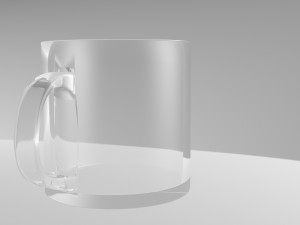 glass cup 3D Модель