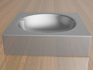 Aschenbecher 3D Modell