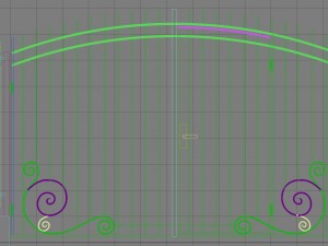 iron fence and gates Modelo 3D