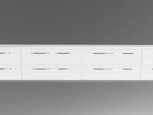 modern cupboard 3D Model