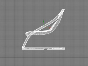 modern set of table with chairs Modelo 3D