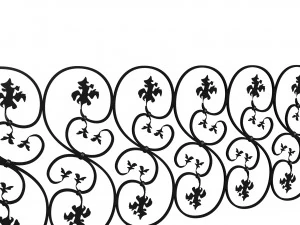 simple version of fence 3D Model