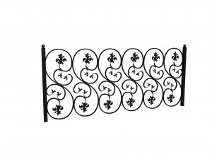 simple version of fence 3D Модель