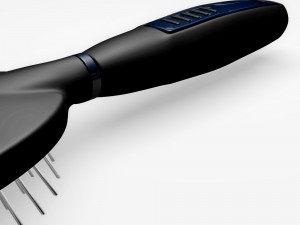 massage comb 3D Model