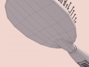 massage comb 3D Model