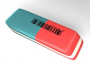 eraser 3D Model