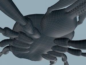 tick rigged 3D Model