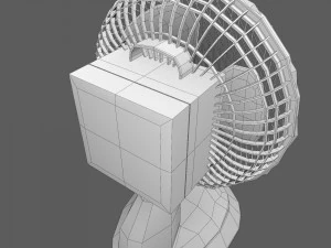 fan Modello 3D