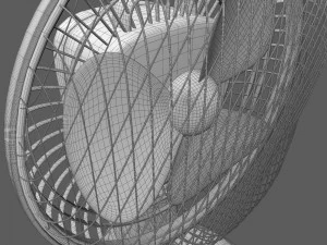 fan Modello 3D
