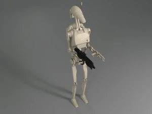 बैटल ड्रॉइड धांधली 3D मॉडल