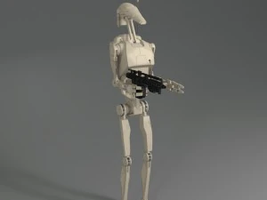 बैटल ड्रॉइड धांधली 3D मॉडल